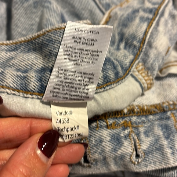 Pacsun High Rise Straight Jeans Size 26 - Picture 5 of 10